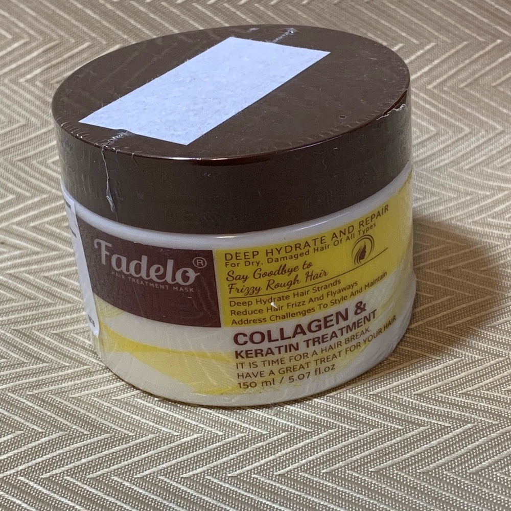 Fadelo Collagen & Keratin Hair Treatment Mask